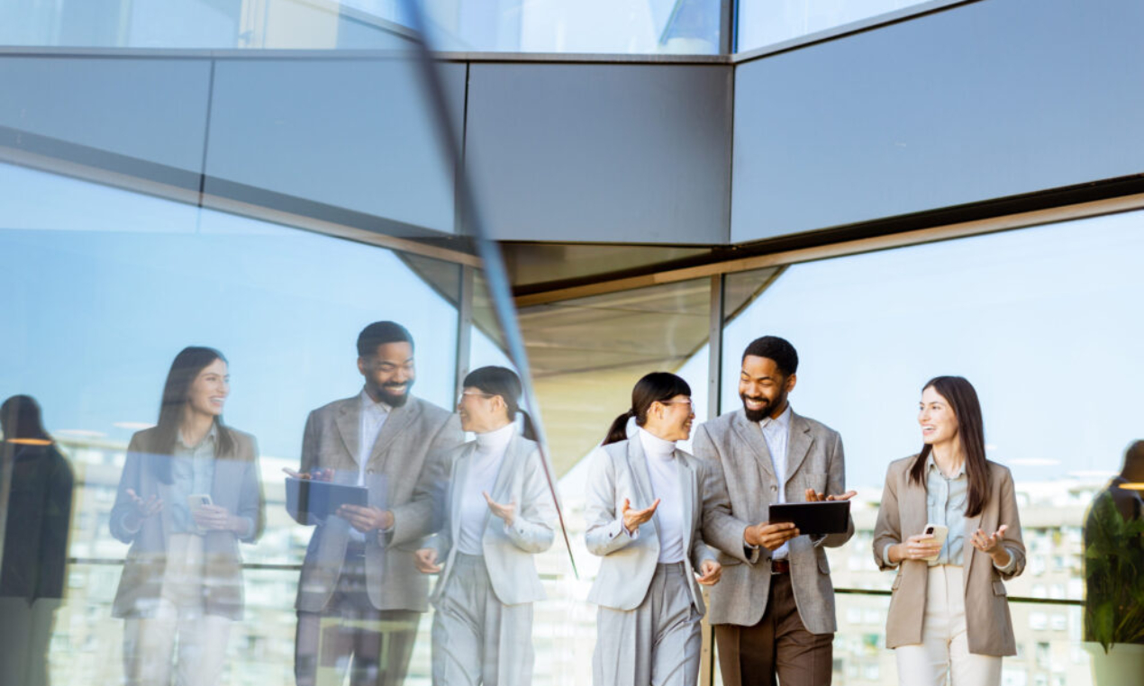 Business discussing best ERP software for small business and ERP investment